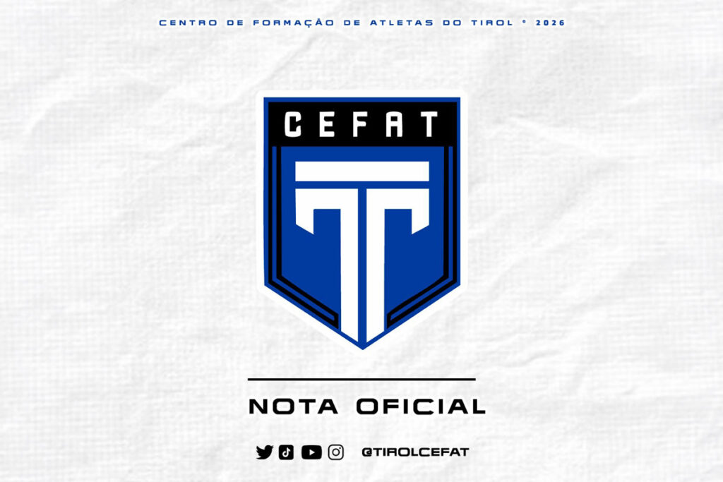 Centro de Formação de Atletas do Tirol comunica o desligamento do técnico Sandro Sargentim