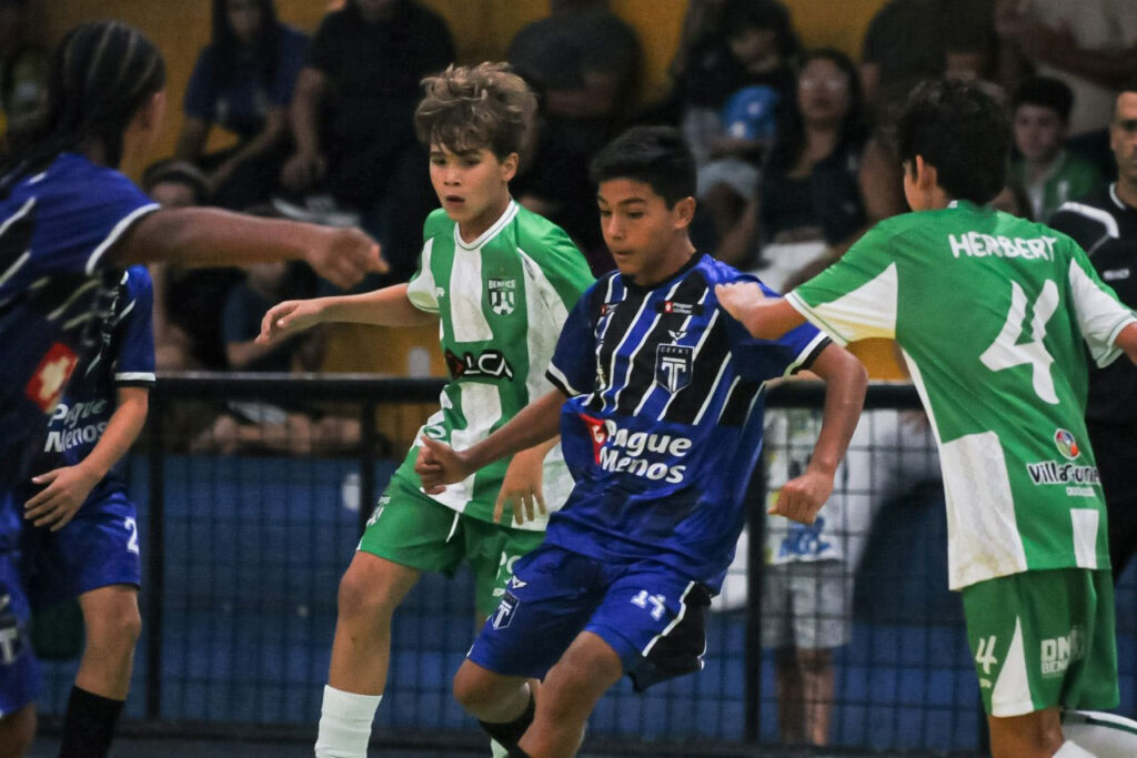 Sub-13: Tirol estreia com empate na Liga Norte/Nordeste de Futsal 2026