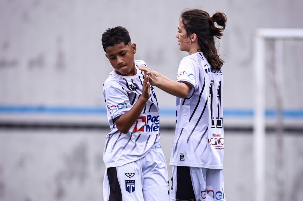 Sub-13: Tirol goleia o Santa Cruz por 9 a 0 pelo Campeonato Cearense